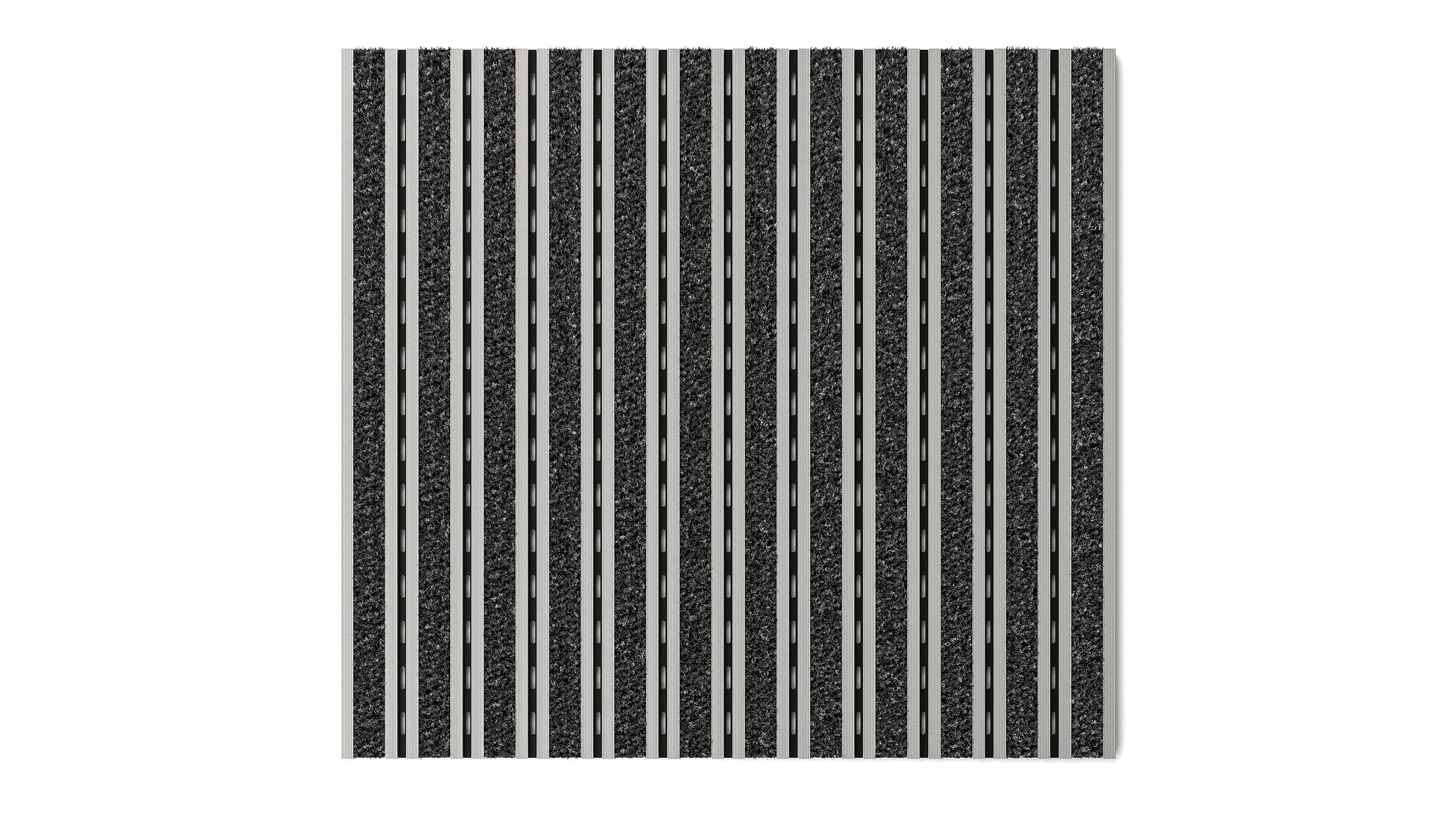 Aluminium - Open Low Profile - Anthracite Alba